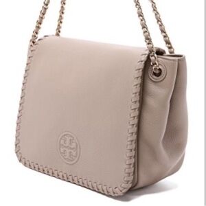 Tory Burch Taupe Shoulder Bag